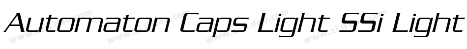 Automaton Caps Light SSi Light字体转换